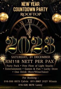 MU Hotel Ipoh Countdown Party 2023
