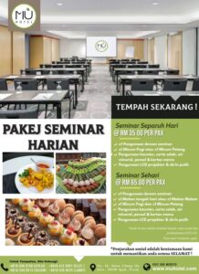 MU Hotel Ipoh Seminar Package 2022